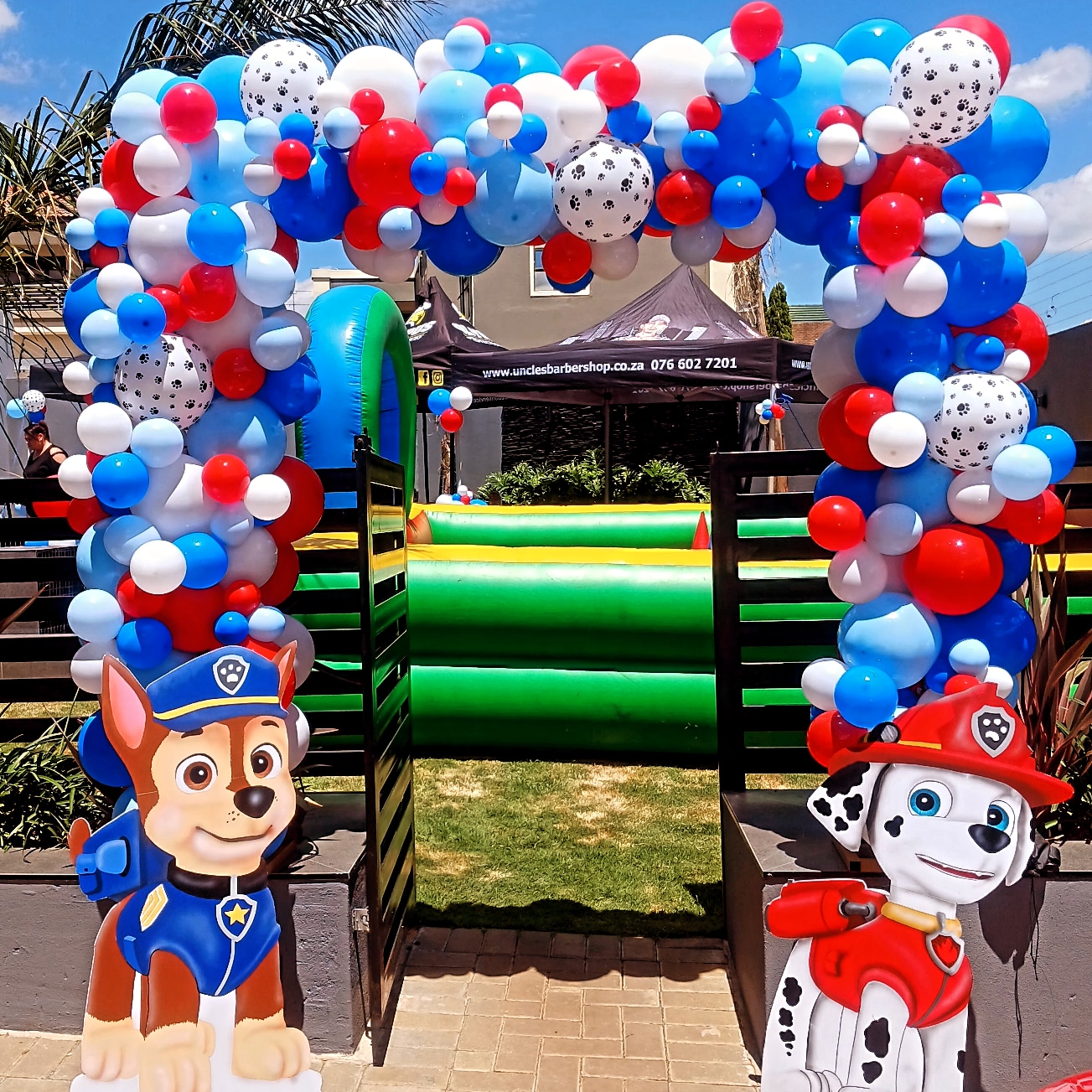 balloon backdrop wall decor set up service Bezt Events